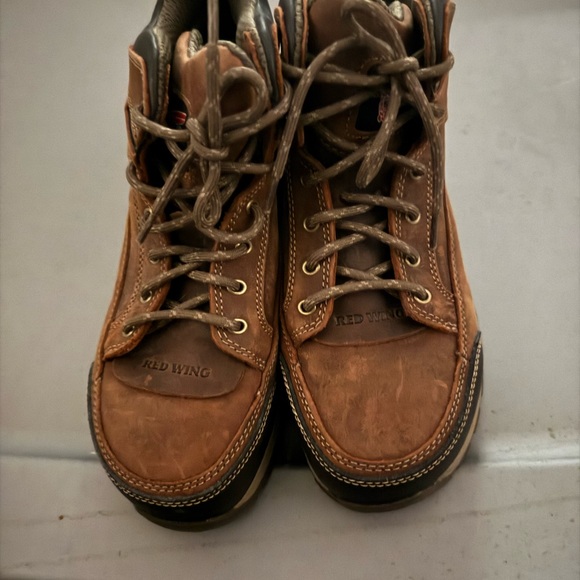 Red Wing Sz 8 TRUHIKER
MEN 5in SAFETY Steel TOE HIKER BOOT Shoe Pristine Conditi - Picture 9 of 10